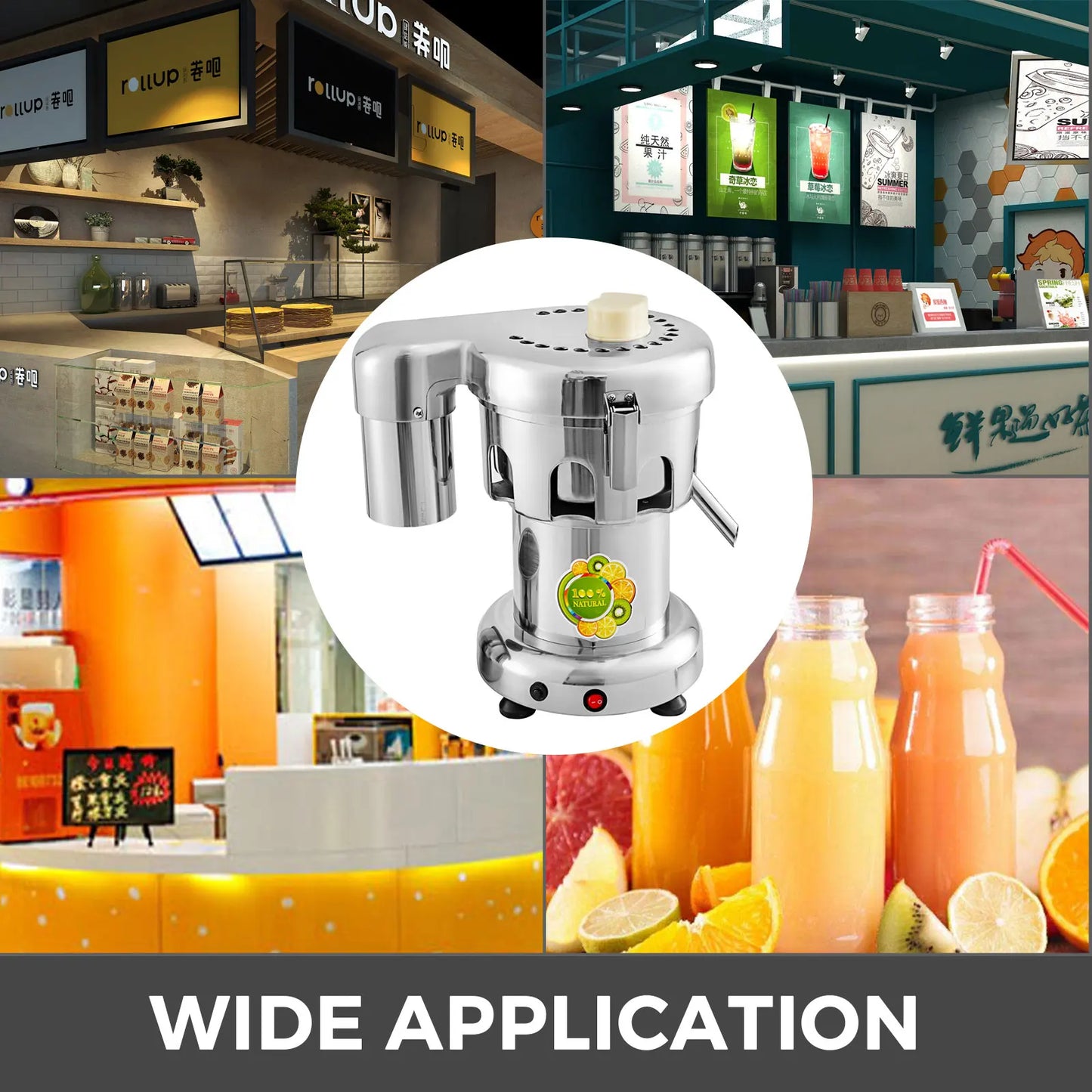 Electric Juice Extractor Stainless Steel