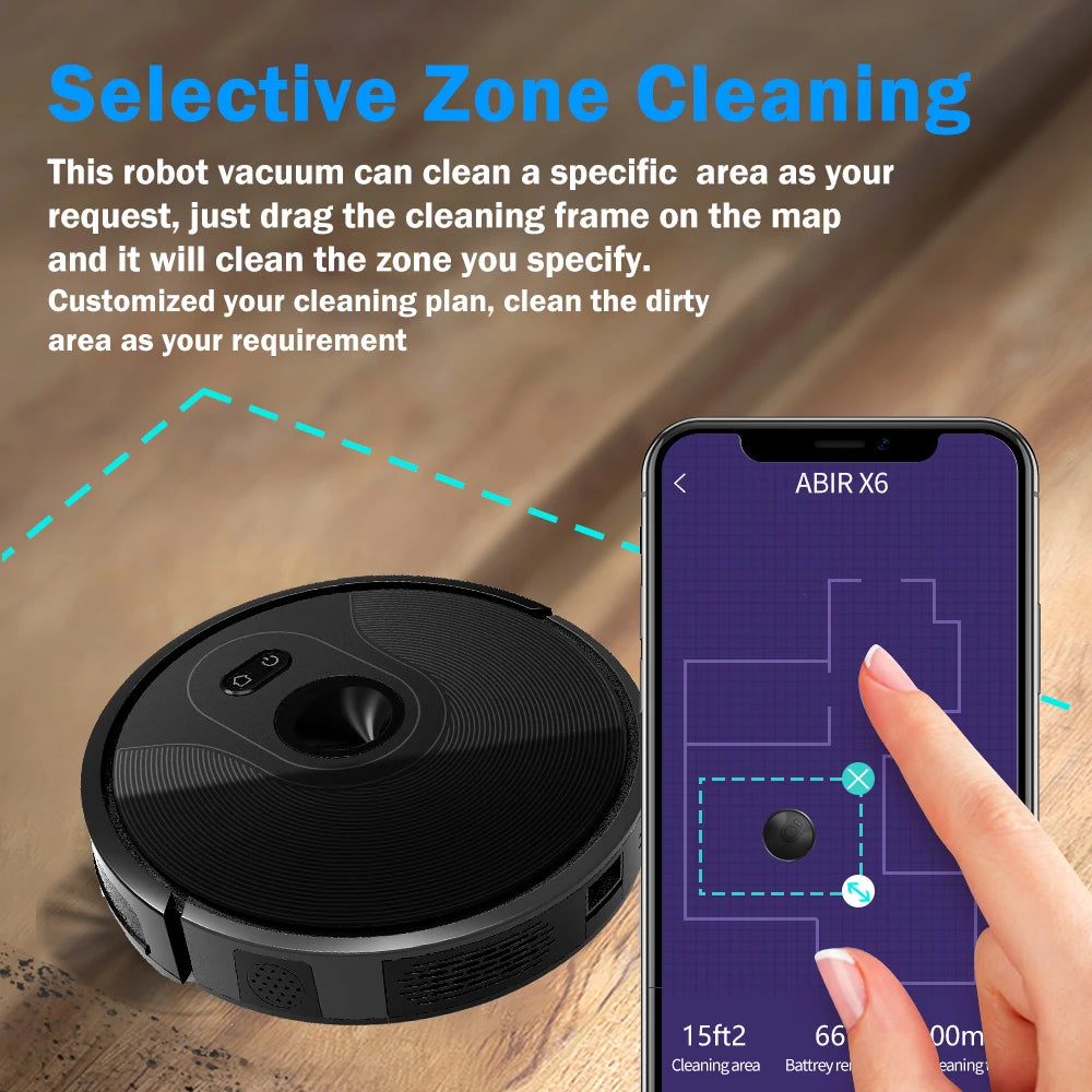 Robot Vacuum Cleaner - Smart Eye System