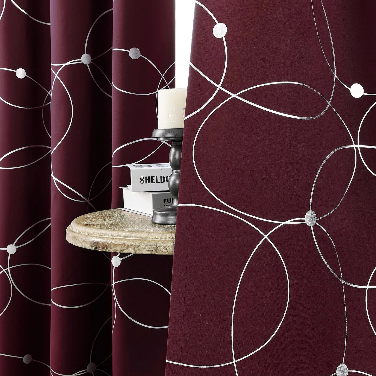 Blackout Curtains Grommet Thermal Insulated