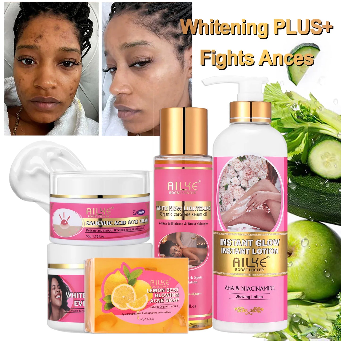 AILEK Natural Skin Cleansing Set
