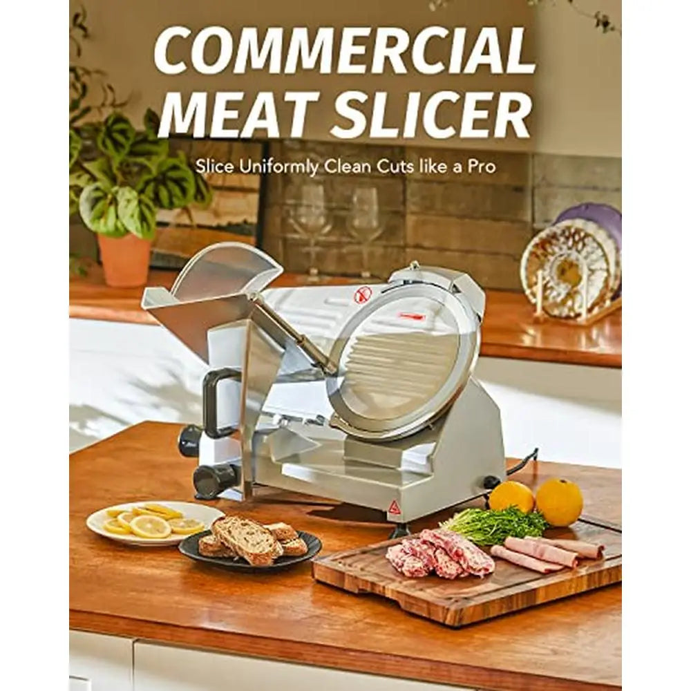 Commercial Electric Slicer - Deli Meats Cheese Fruits Veggies