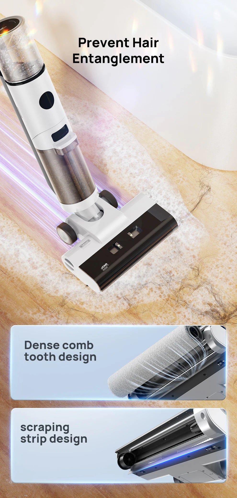 Wireless Wet Dry Smart Vacuum Washing Cleaner