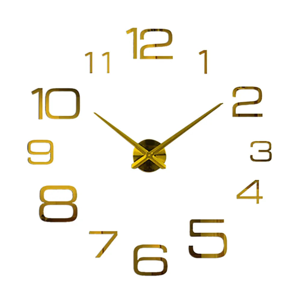 Mirror Wall Clock
