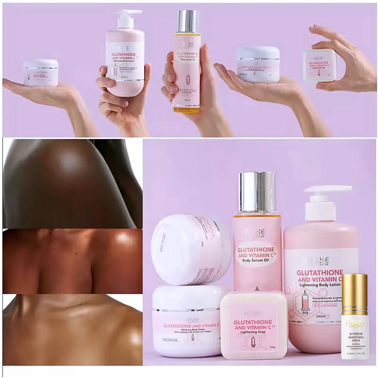 AILKE Skin Glowing care set