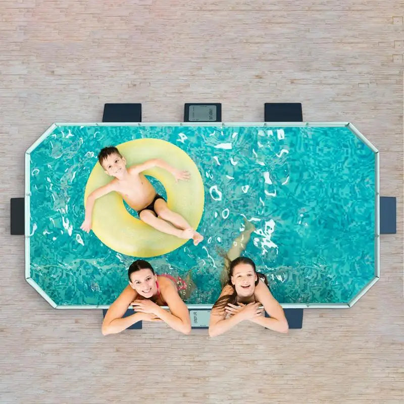 Inflatable-Free Large Family Pool Pet Bath Tub Outdoor