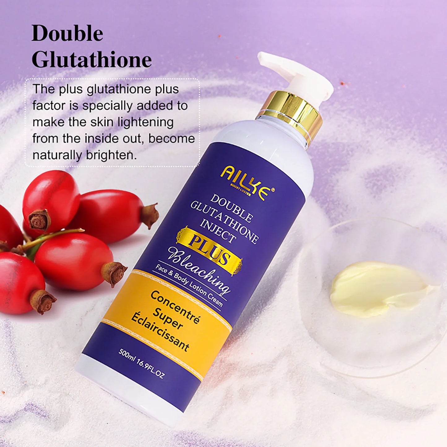 Double Glutathione Moisturizing Hydrating Body & Skin Lotion