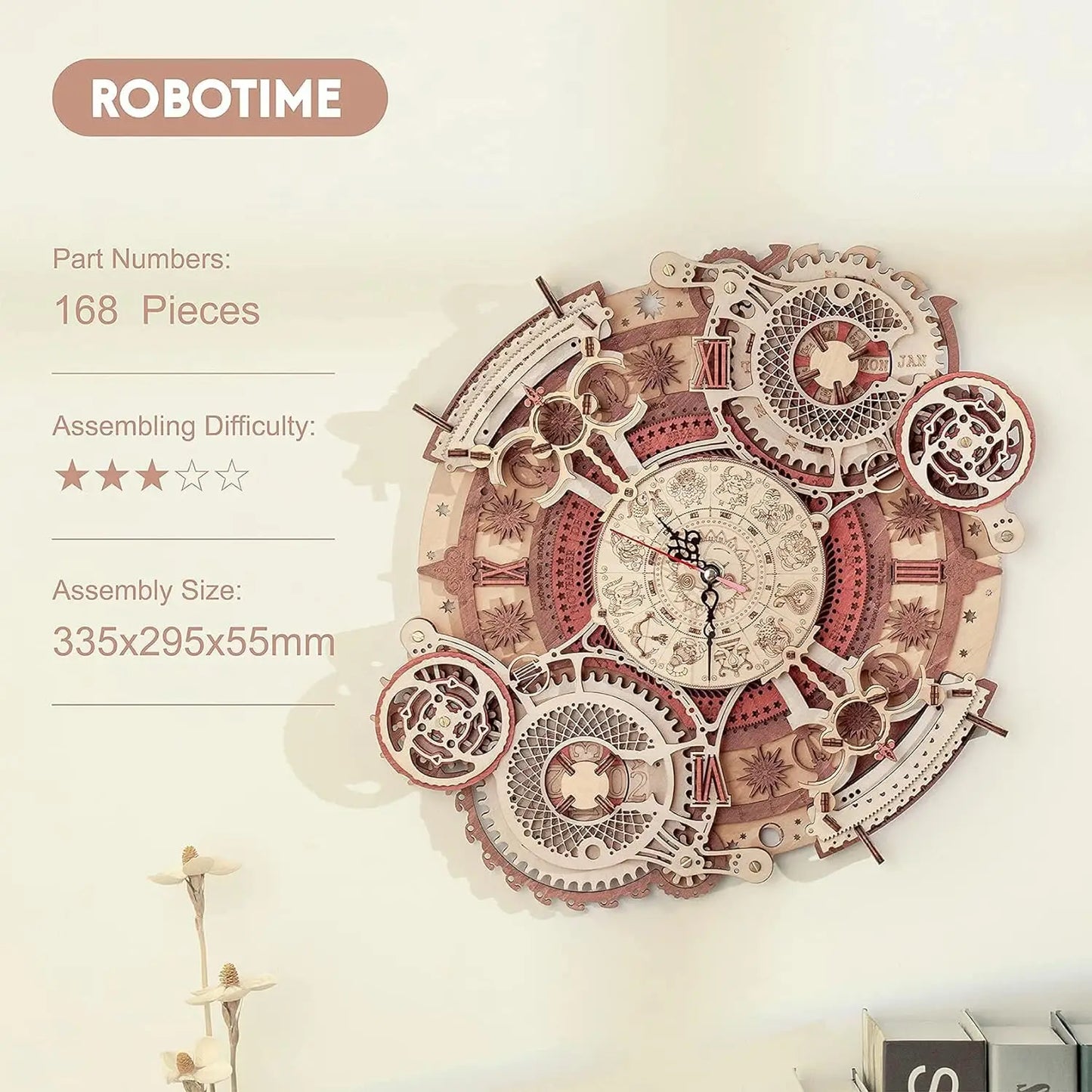Zodiac Wall Clock