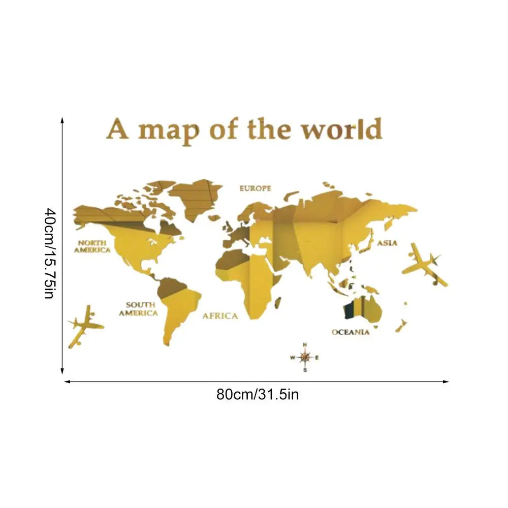 World Map Wall Art