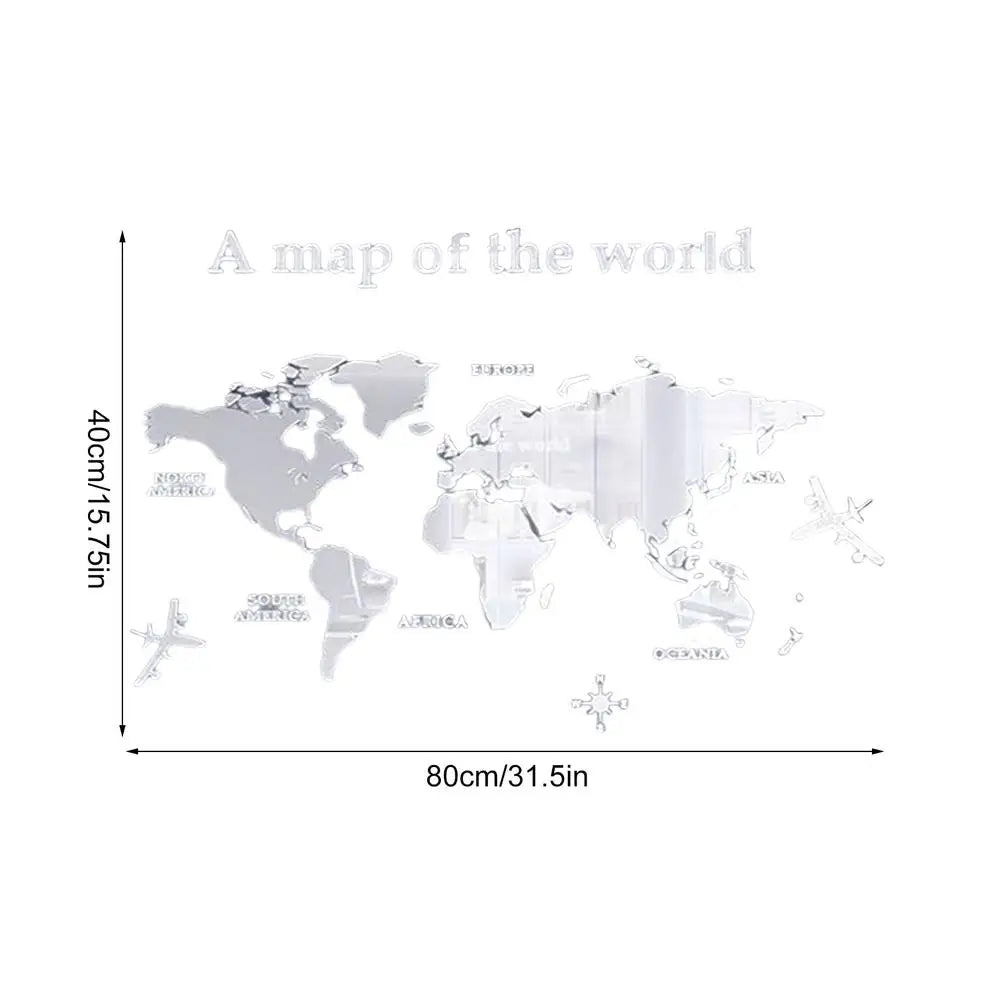 World Map Wall Art