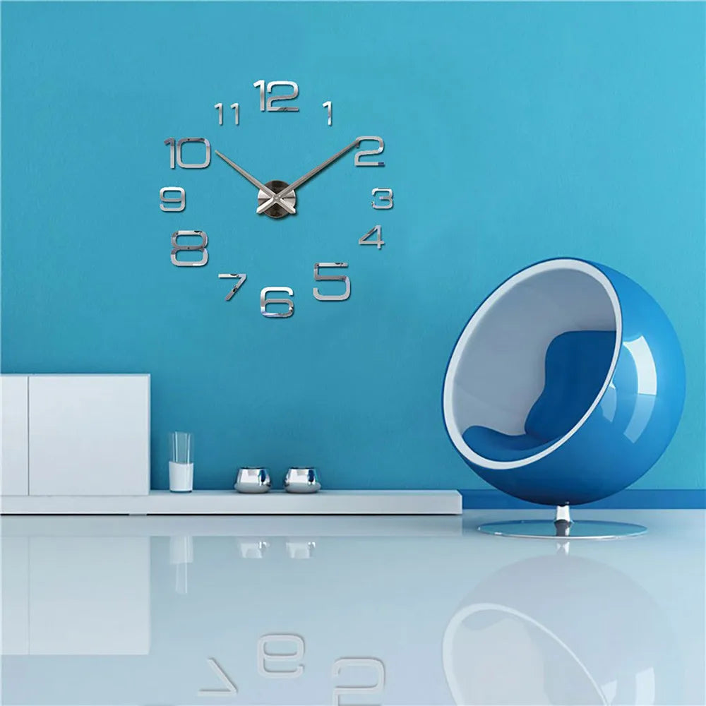 Mirror Wall Clock