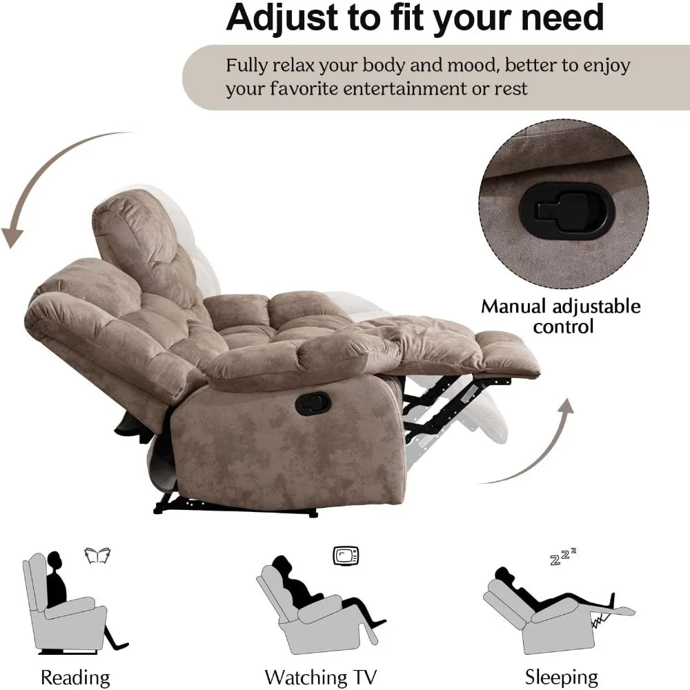 Manual Loveseat Recliner