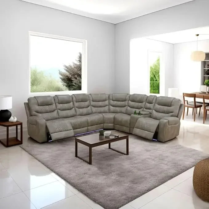 Power Reclining Sectional Sofa
