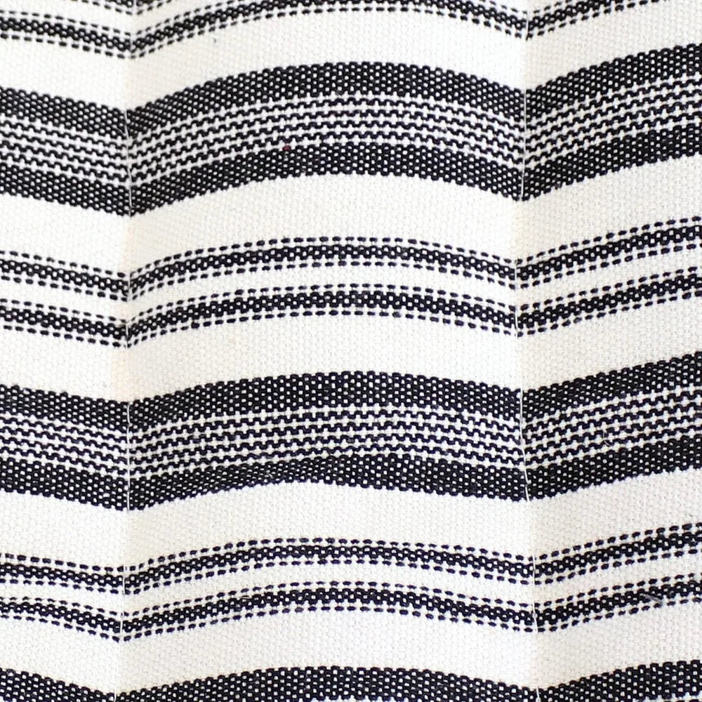 Polycotton Double Hammock with Curved Bamboo Foldable Spreader Bars