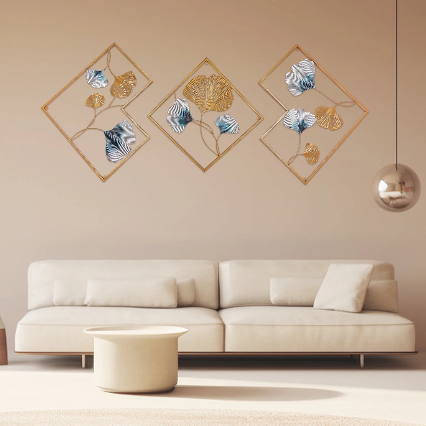 Metal Wall Art Hanging Sculpture Decor