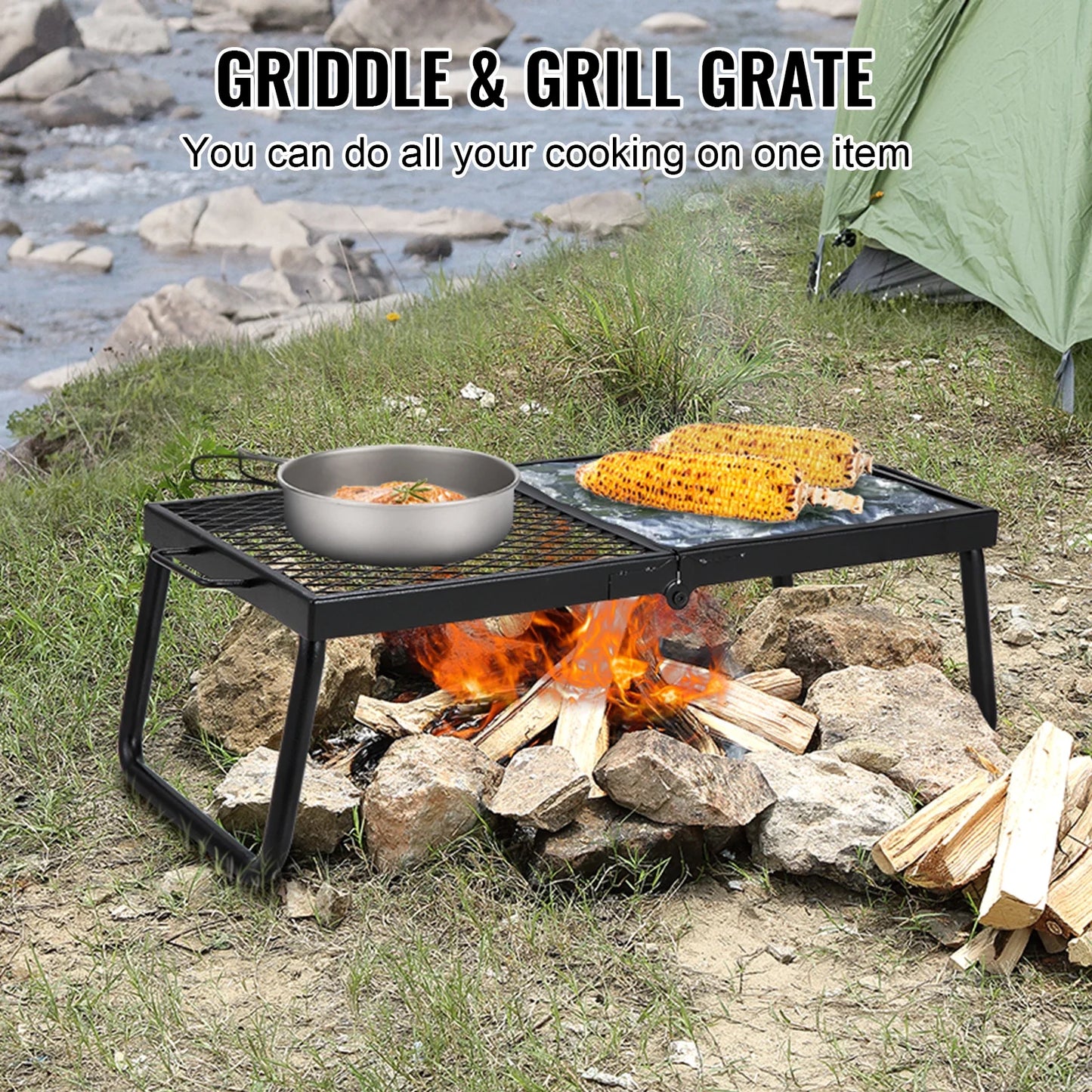 Folding Campfire Grill
