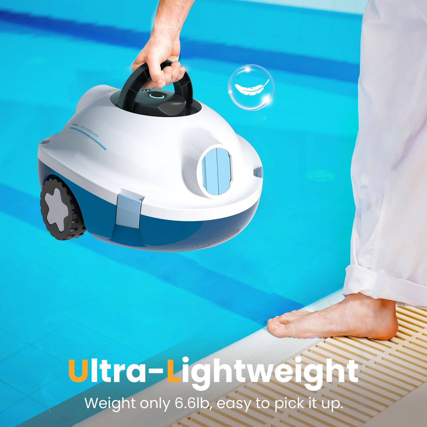 Cordless Robotic Pool Vacuum Cleaner