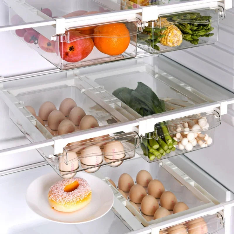 Kitchen Storage Box Fruit Vegetable Preservation Organizer
