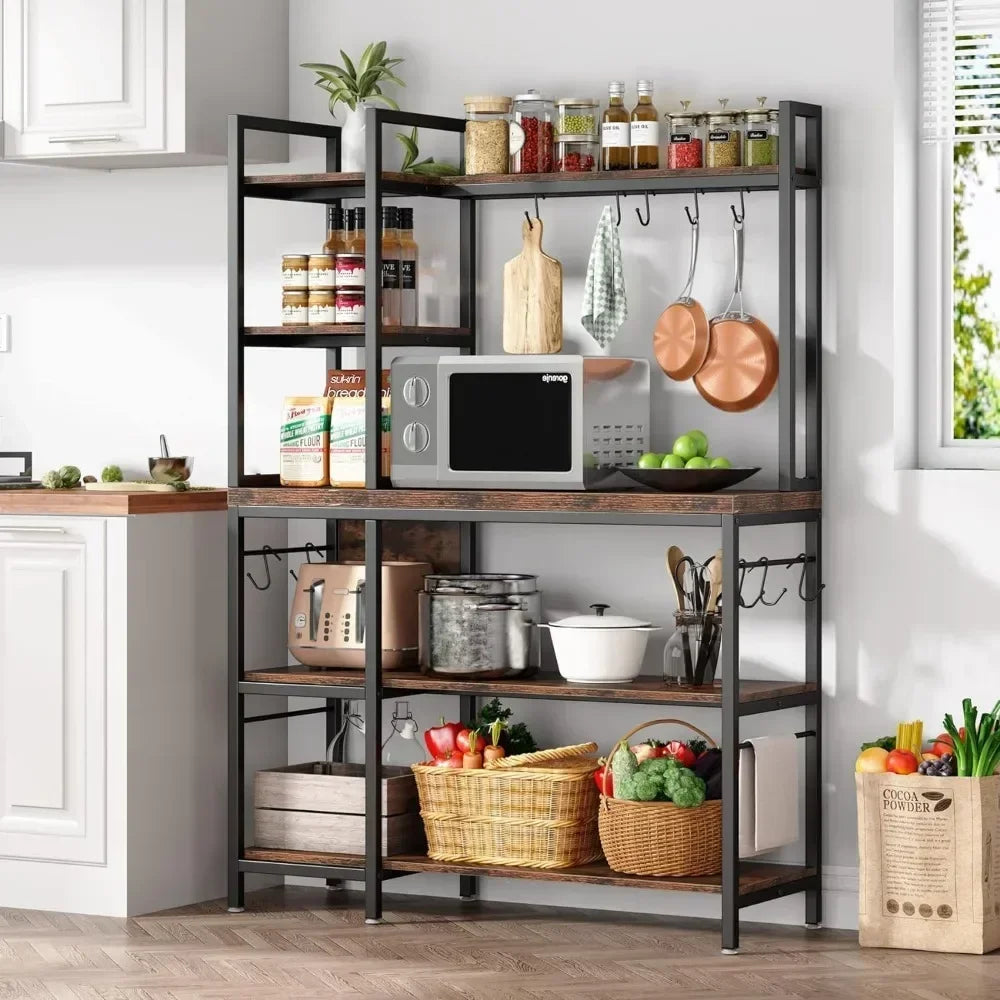 Bakers Rack with Storage