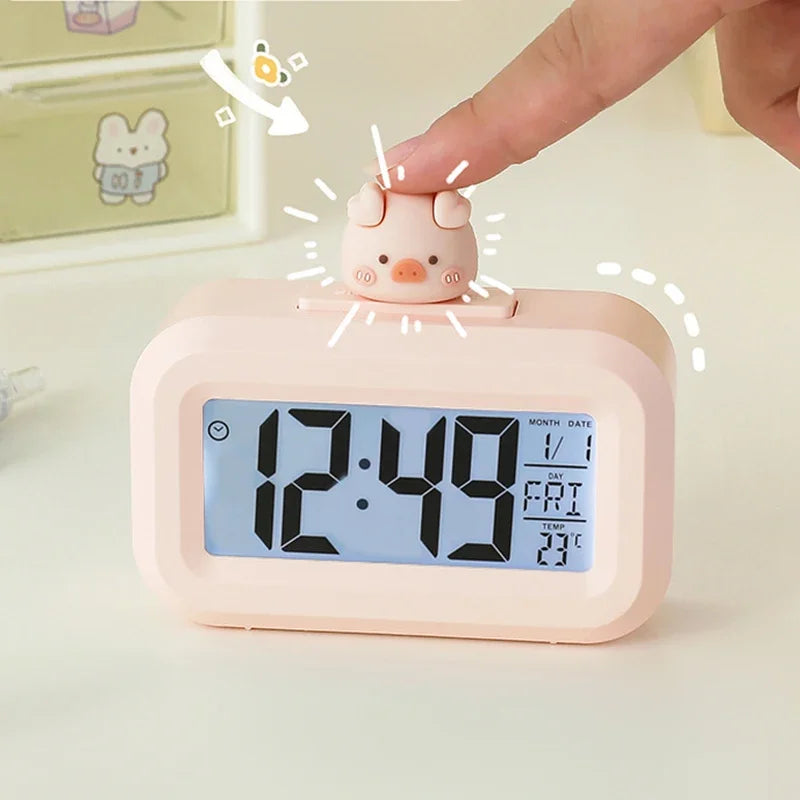 Desk Digital Kawaii Alarm Clock
