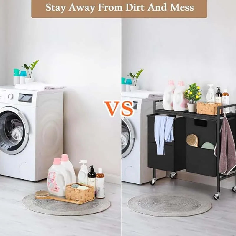 Laundry Hamper with Wheels