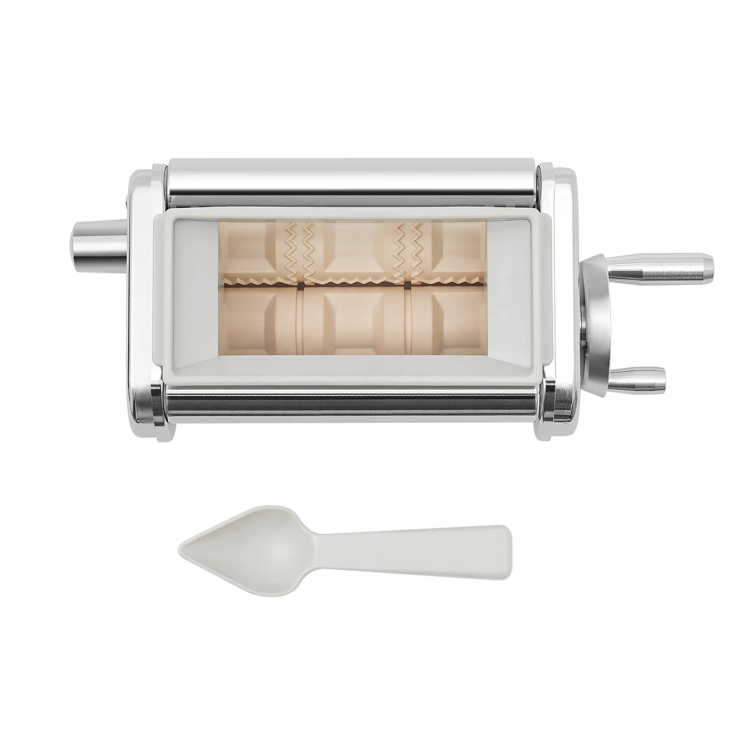 Fresh Ravioli Maker Attachment Stainless Steel Tool for Kitchen Stand Mixer