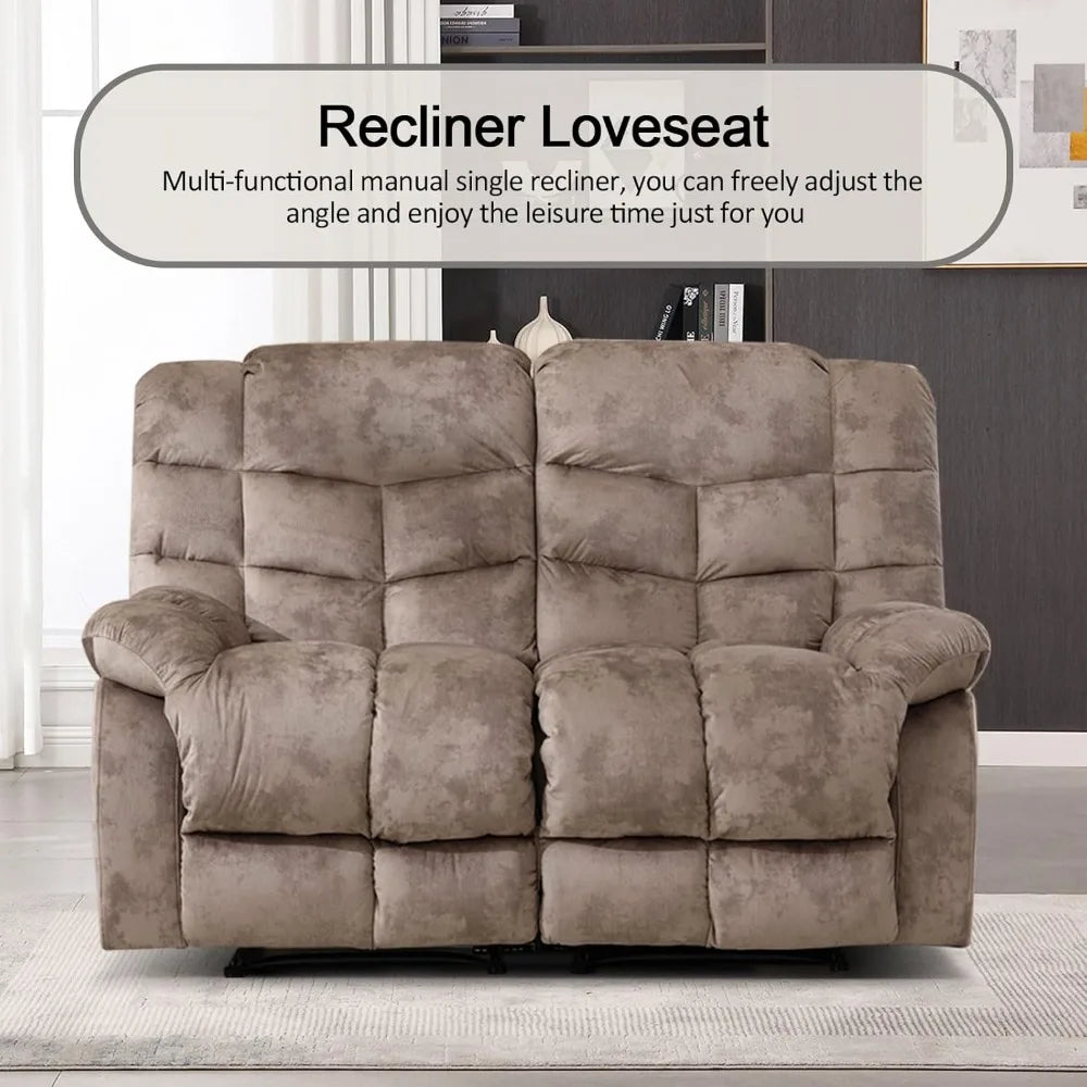 Manual Loveseat Recliner