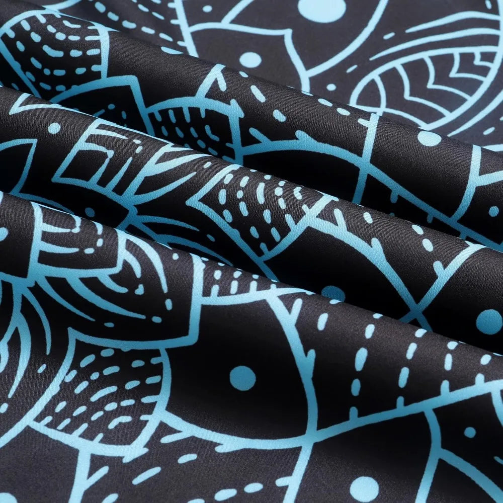 Simpkili Black Mandala Tapestry