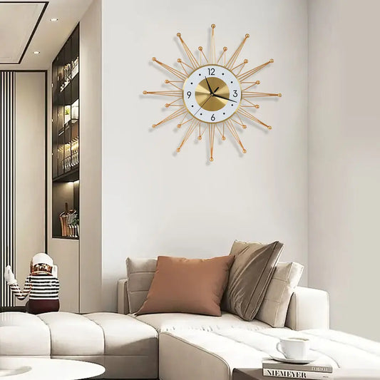 Sunburst Clock