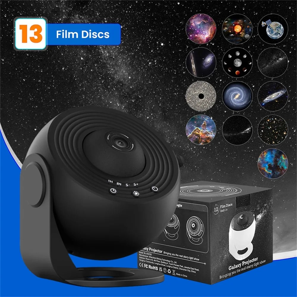 HD Starry Sky Globe Galaxy Projection Night Ligh