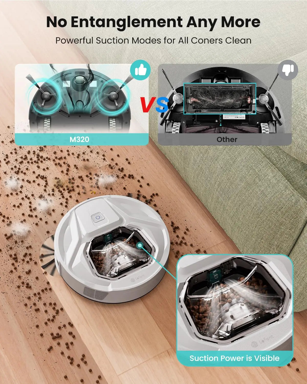 Robot Vacuum Cleaner with Mop