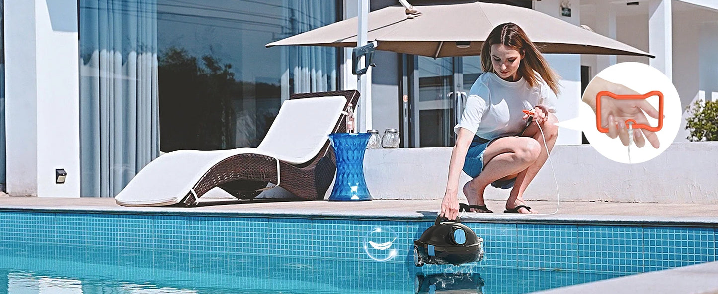 Cordless Robotic Pool Vacuum Cleaner