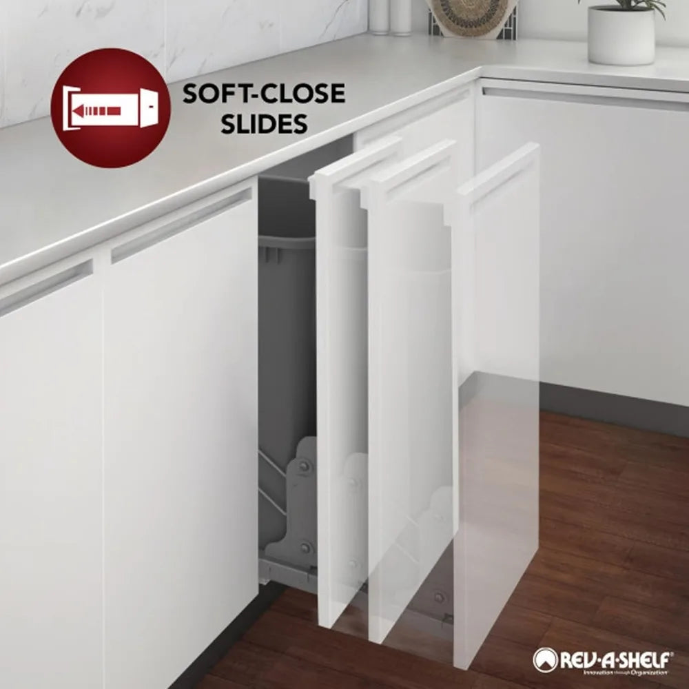 5" Pull Out Storage Organizer for Base Kitchen Cabinets