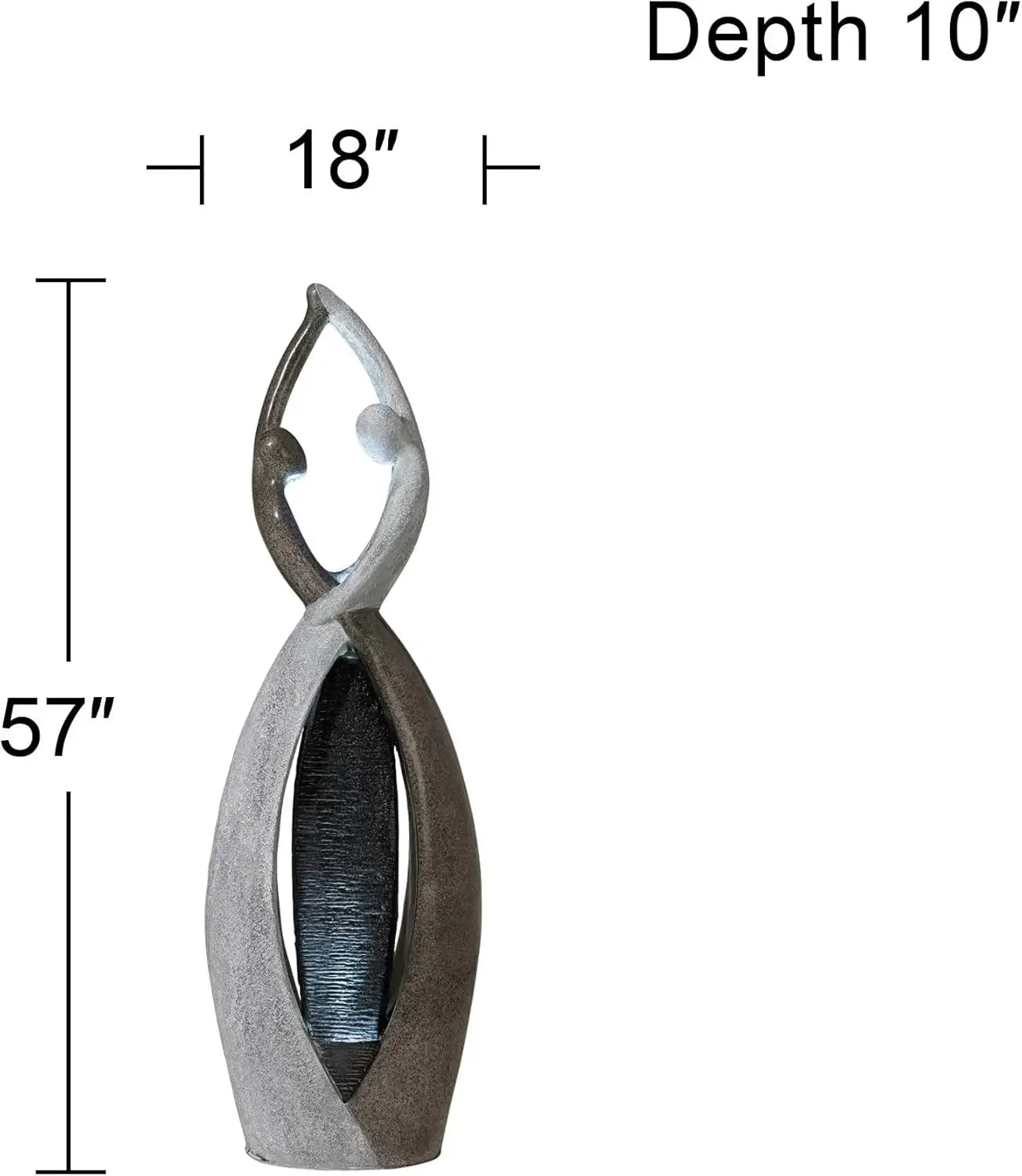 Outdoor Floor Water Fountain with LED Light