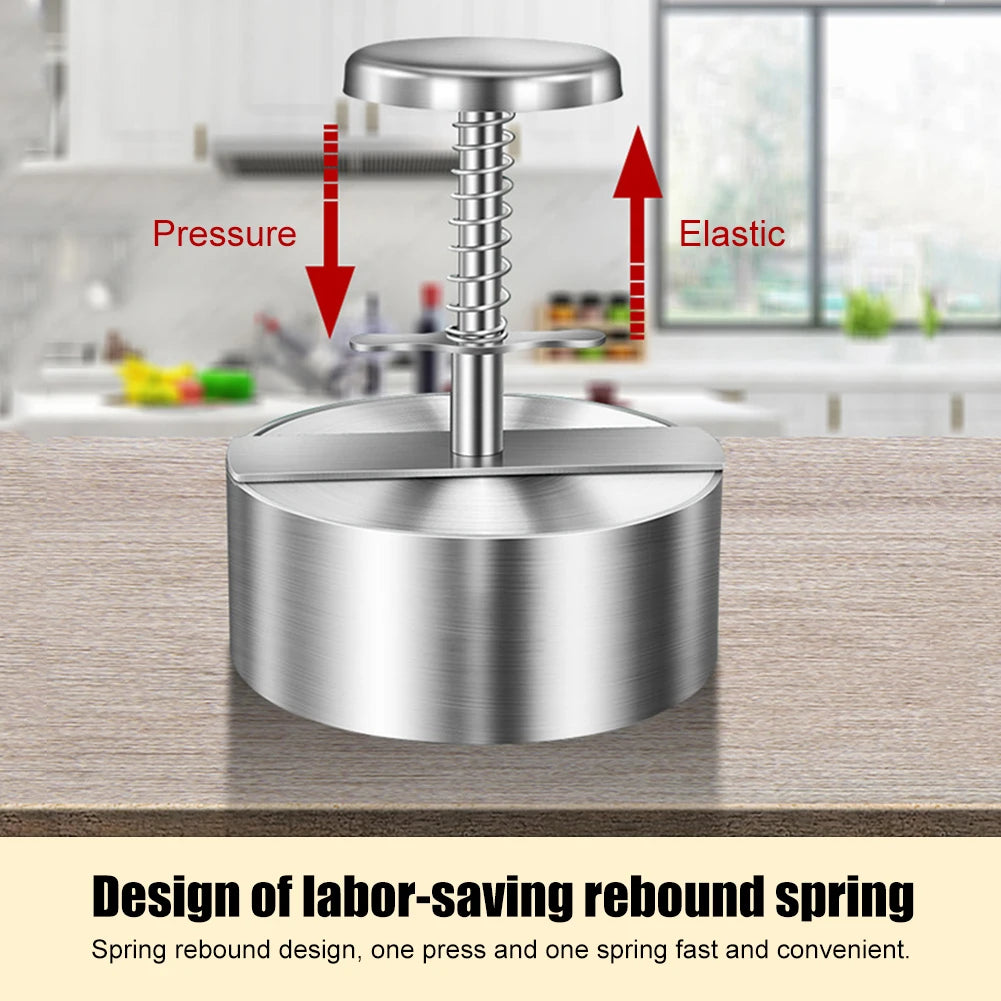 Hamburger Meat Press 304 Stainless Steel Non-Stick