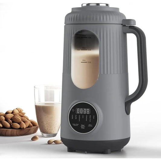 Nut Milk Maker,35oz(1000ml) Automatic Soy Milk Maker for Homemade Almond, Oat, Soy Milk, Plant-Based Milk and NonDairy Beverages