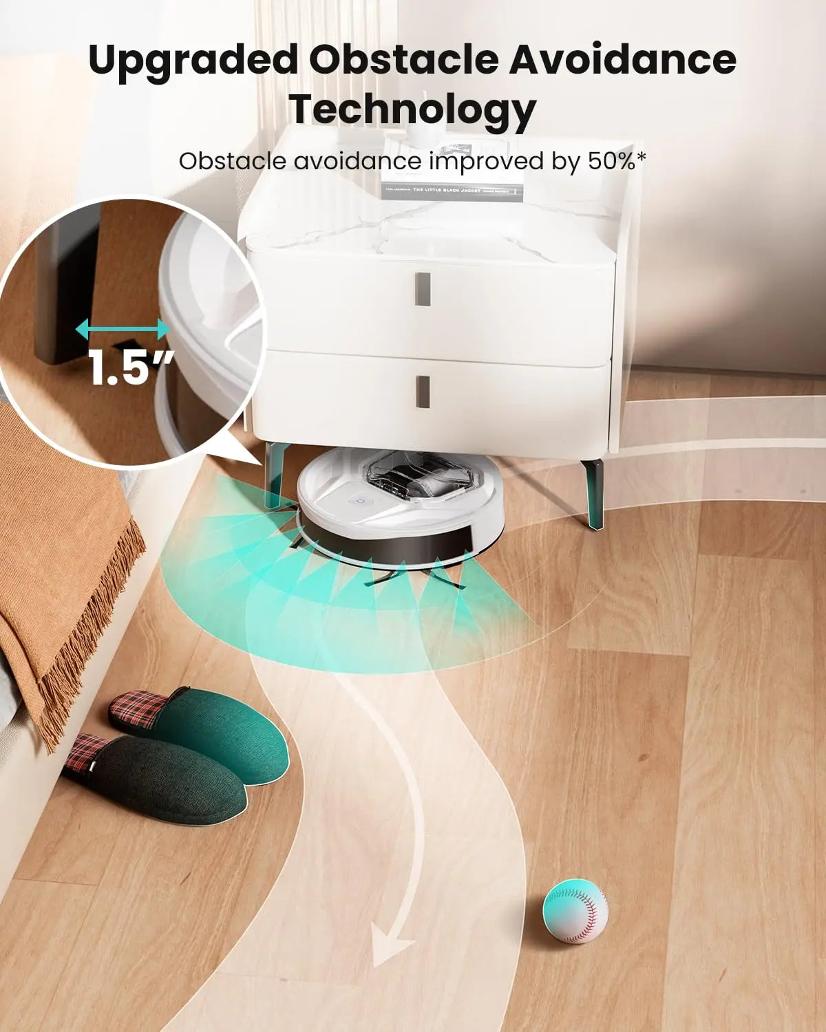 Robot Vacuum Cleaner with Mop