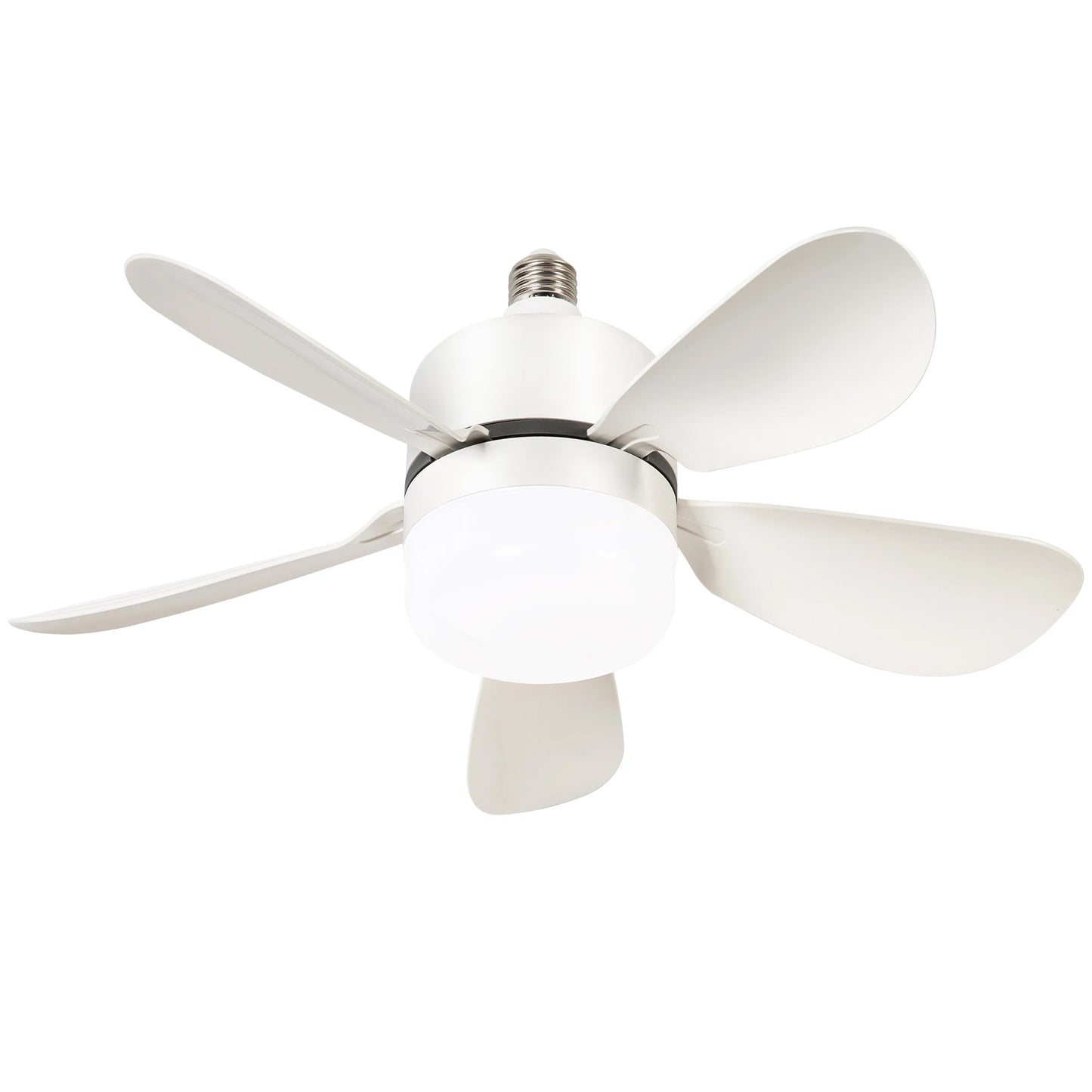 Modern 16-Inch Ceiling fan E26 E27 Socket Fan Ceiling Fan Light With Remote Control