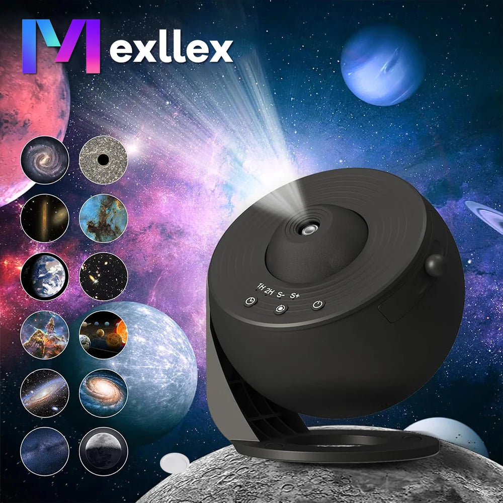 HD Starry Sky Globe Galaxy Projection Night Ligh