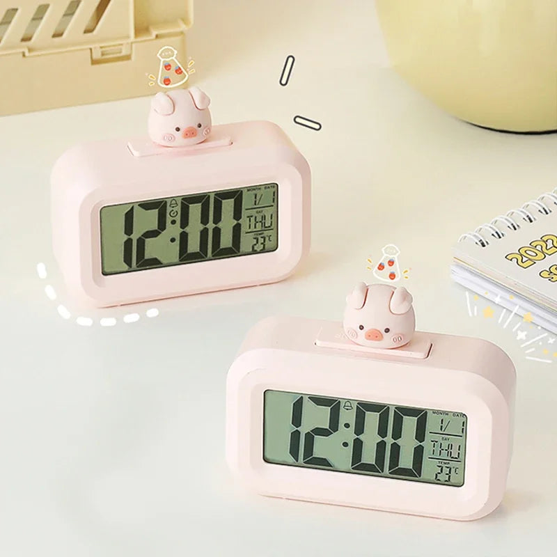 Desk Digital Kawaii Alarm Clock