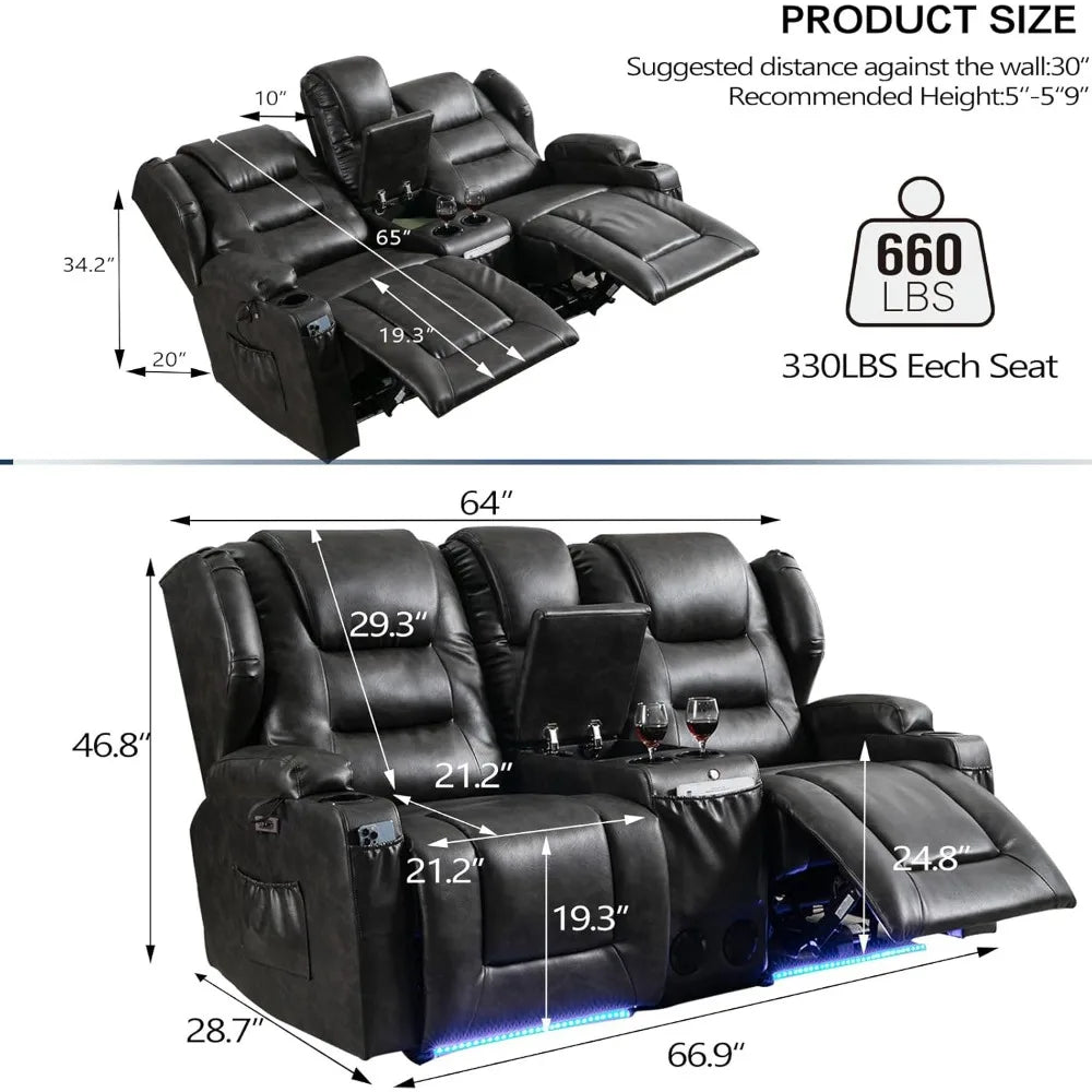 67" Power Recliner