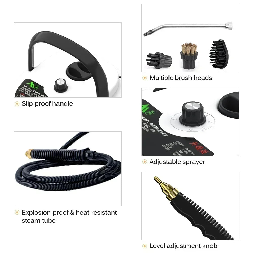 2500W Portable Steam Cleaner