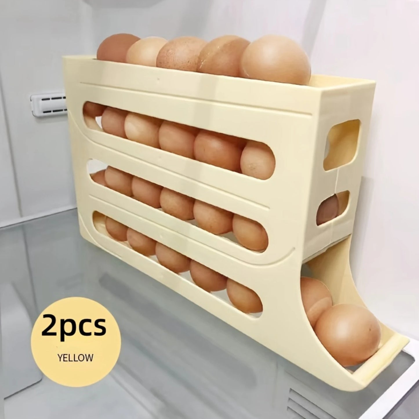 4 Tiers Egg Holder For Fridge