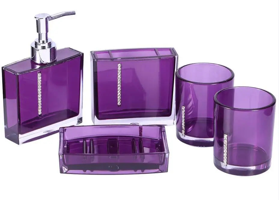 5-Piece Bathroom Accessory Set