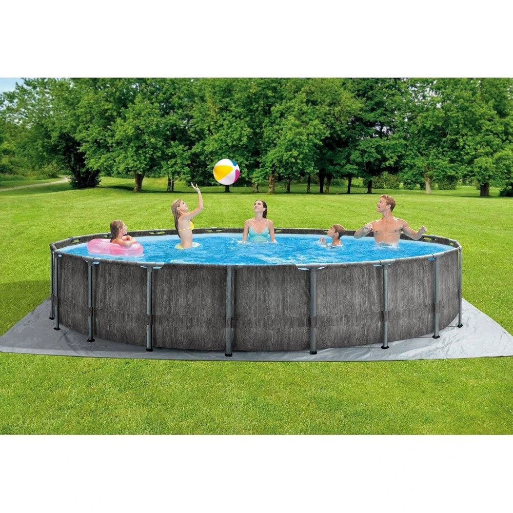 Prism Frame Greywood Above Ground Pool