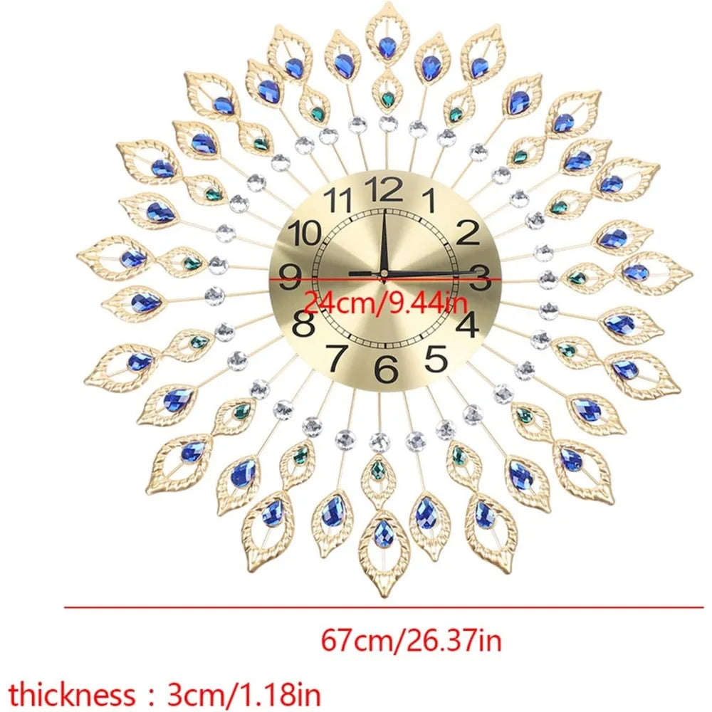 Crystal Wall Clock
