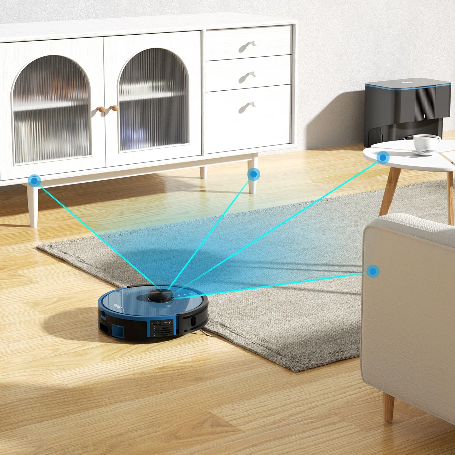 Robot Vacuum cleaner with Self-Empty Base