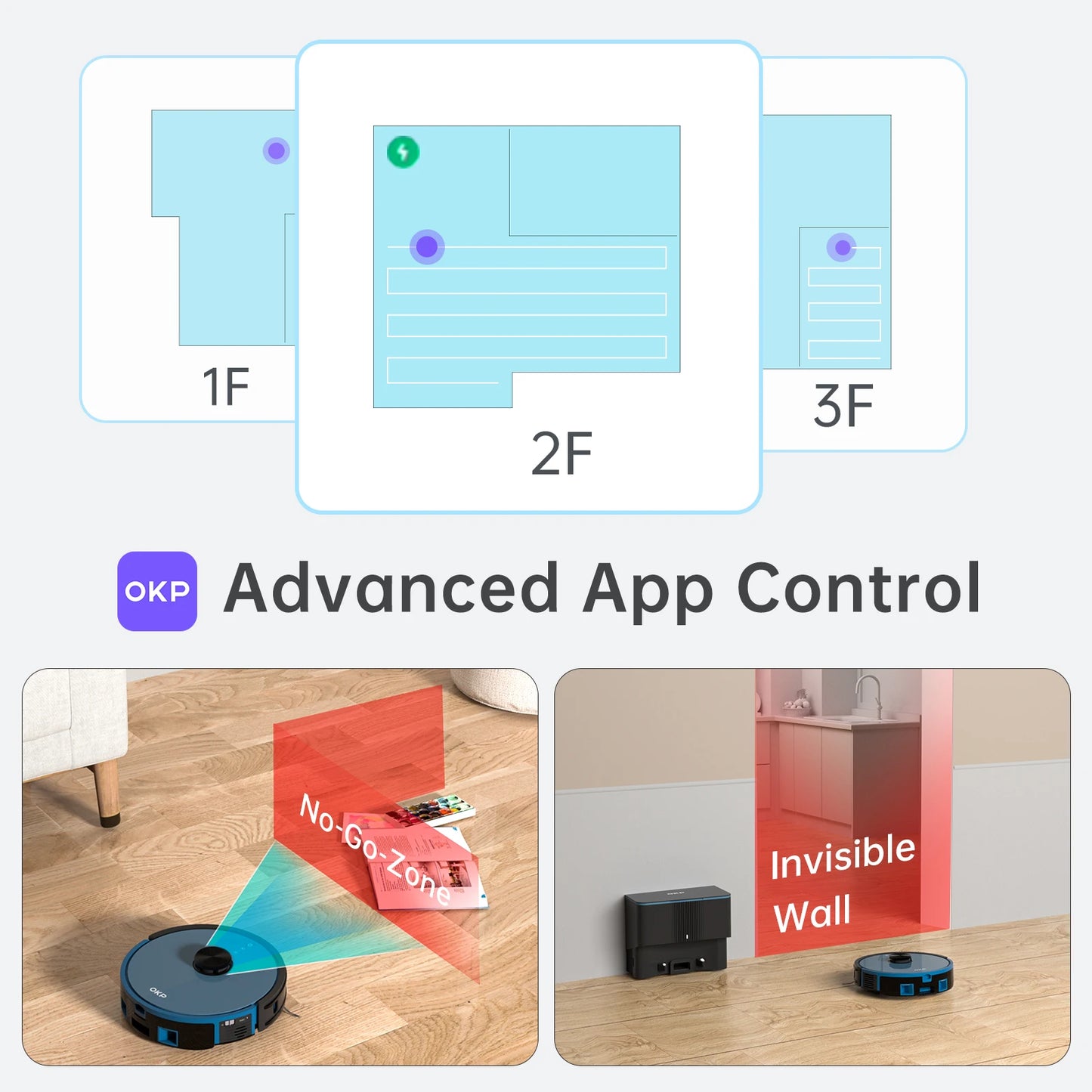 Robot Vacuum cleaner with Self-Empty Base