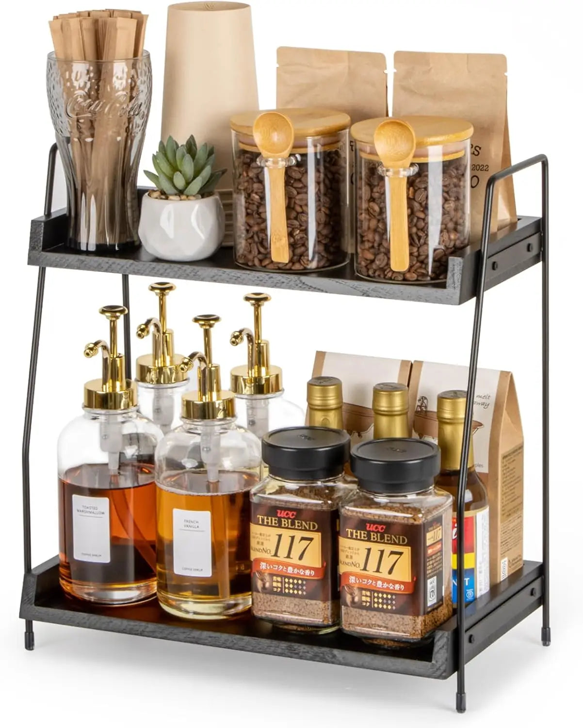 Counter Coffee Bar Organizer