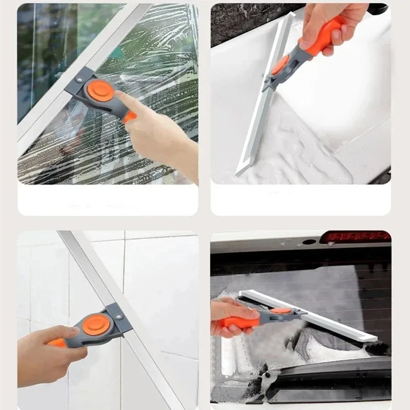 Silicone Scraper Broom Magic Wiper High Place Glass Wiper
