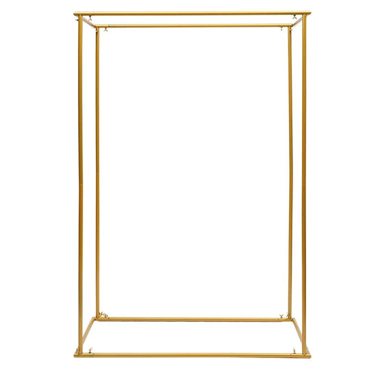 Wedding Arch Golden Metal Display Stand